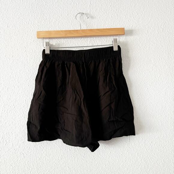 Zara Flowy Shorts womens xs Beaded boho bohemian beachy vacation summer neutral - Picture 3 of 5